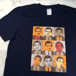 Mr. Bean T-shirt dark blue size M